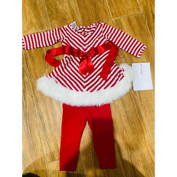 Bonnie Baby Other - 12 mo Bonnie Baby Christmas Outfit
